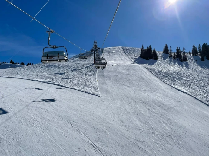 Winterlandschaft und Skivergnügen in Ski amadé nahe Niedernfritz